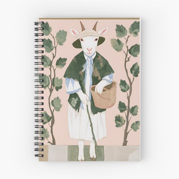 Item preview, The Cozy Cottagecore Goat designed and sold by bapupa.