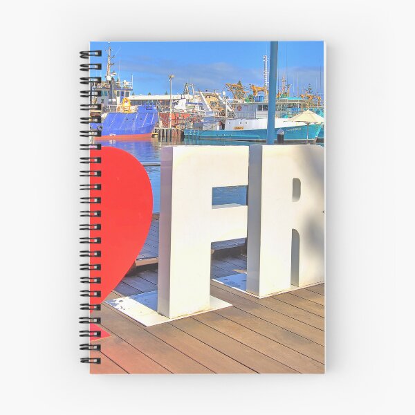 Artikelvorschau, I LOVE FREO - Fischereihafen Fremantle WA 2025 entworfen und verkauft von Colin  Williams Photography.