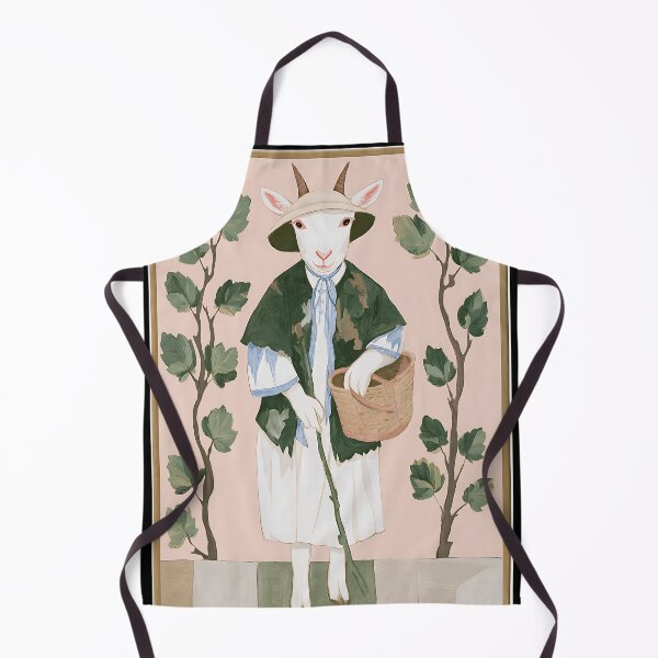 Item preview, The Cozy Cottagecore Goat designed and sold by bapupa.