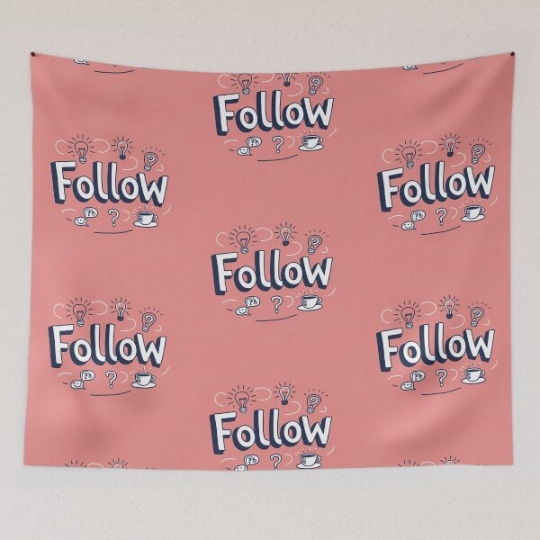 Item preview, Follow 105 designed and sold by Zeir Shop.