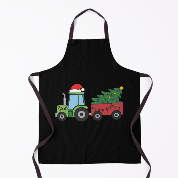 Item preview, Christmas Tractor Santa Xmas Farm Truck designed and sold by ticlitule.