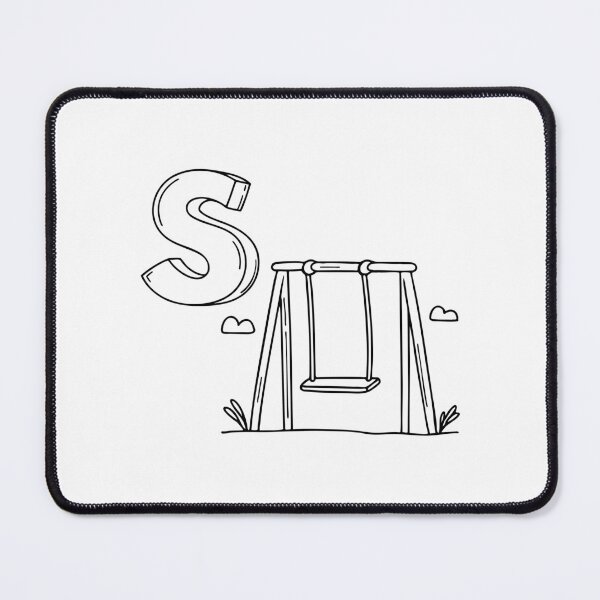 Item preview, An illustration of letter S stand for Swing designed and sold by rasagamastore.