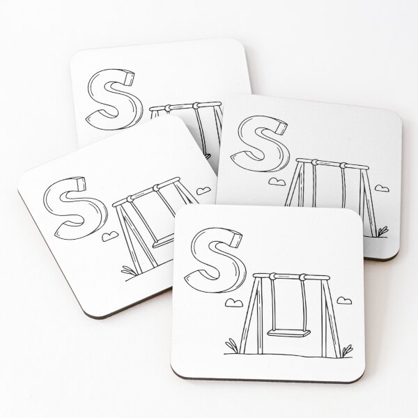 Item preview, An illustration of letter S stand for Swing designed and sold by rasagamastore.