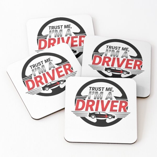 Item preview, Trust Me I’m a Driver – Funny Car Enthusiast Gift, car wheel designed and sold by LuxeGraphix.