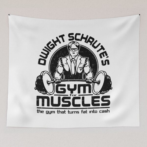 Item preview, Dwight Schrute’S Gym For Muscles The Gym That Turns Fat Into Cash 	  	 designed and sold by xquwqdtjpnm88.