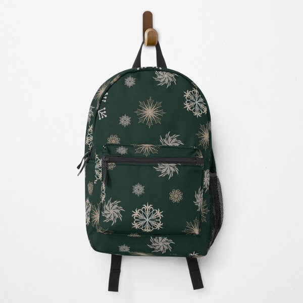 Item preview, Snowflakes Dark Green designed and sold by Born2Be3.