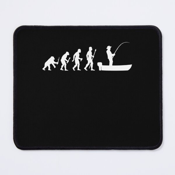 Item preview, Funny Evolution Of Man and Boat Fishing designed and sold by gizxlngv44.