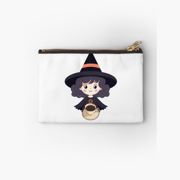 Item preview, Coffee Witch Illustration | Cute Witch with Coffee Art designed and sold by NatFil.