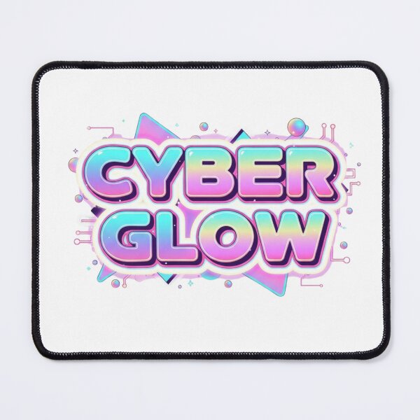 Item preview, Retro Y2K Neon Chrome Sticker – Holographic 90s Aesthetic designed and sold by Happyfreedom.