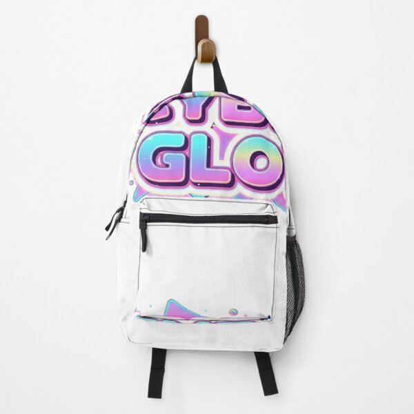 Item preview, Retro Y2K Neon Chrome Sticker – Holographic 90s Aesthetic designed and sold by Happyfreedom.