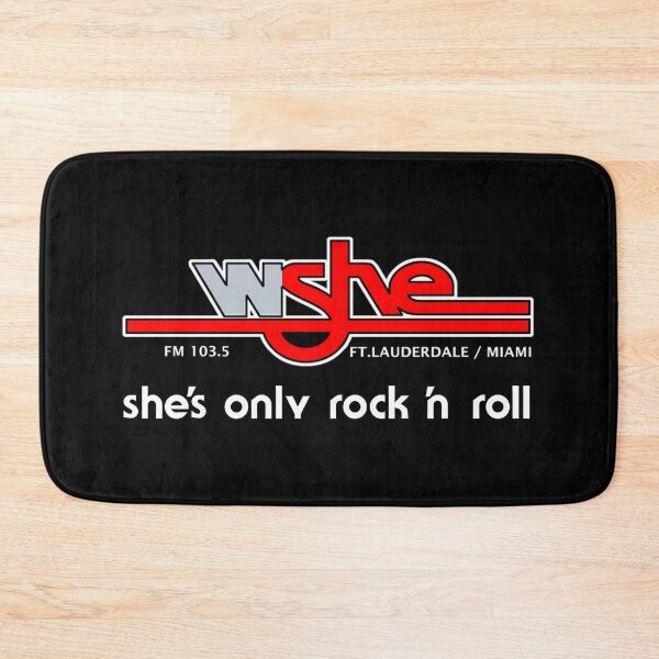 Item preview, Wshe Fm 103.5 She'S Only Rock 'N Roll designed and sold by BudCarter.