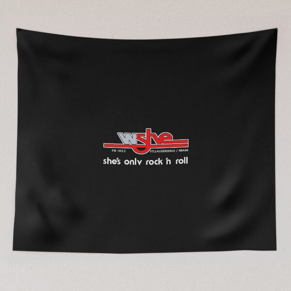 Item preview, Wshe Fm 103.5 She'S Only Rock 'N Roll designed and sold by BudCarter.