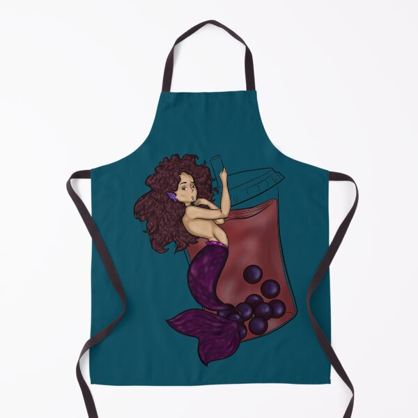 Item preview, Boba Mermaid with background designed and sold by Steampunk.Dragon.