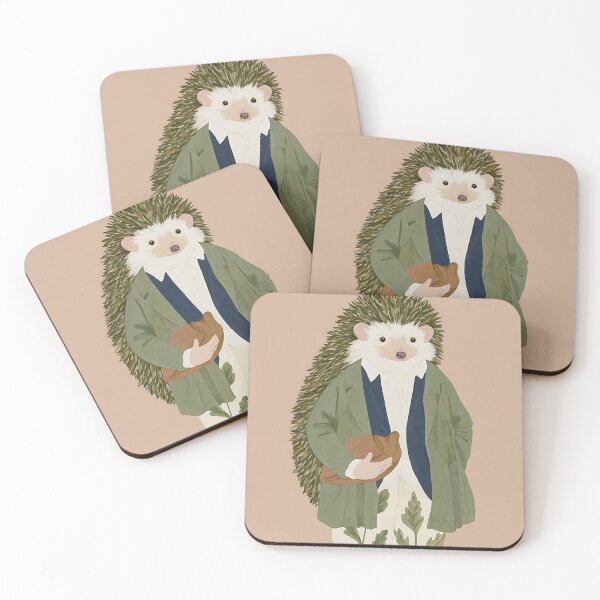 Item preview, Cozy Cottagecore Hedgehog designed and sold by bapupa.