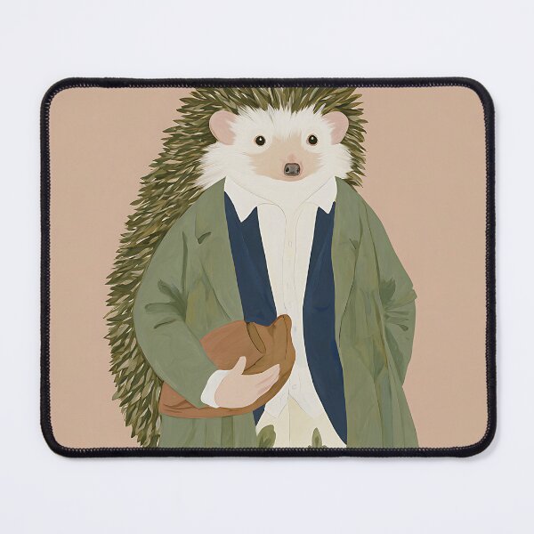 Item preview, Cozy Cottagecore Hedgehog designed and sold by bapupa.