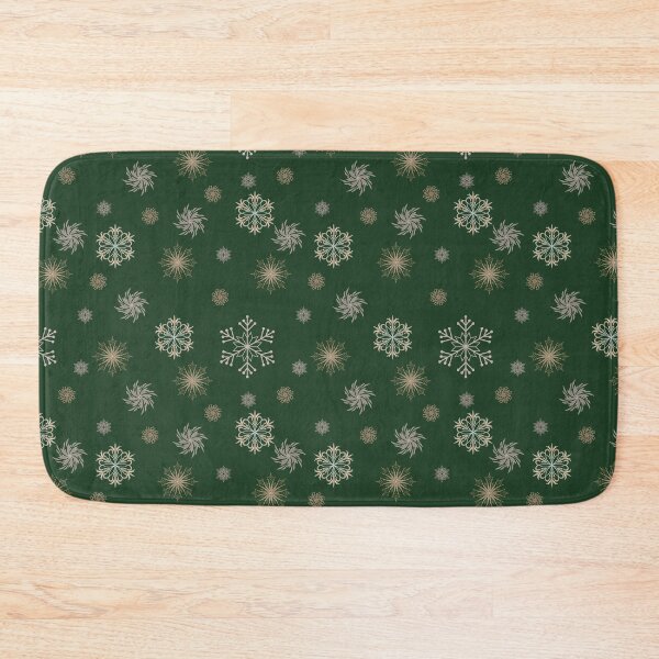 Item preview, Snowflakes Green designed and sold by Born2Be3.