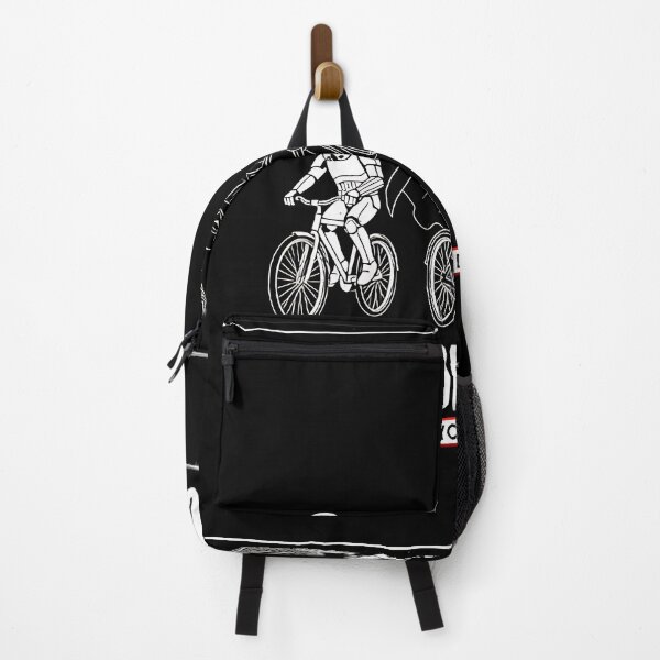 Item preview, Bike Commandos – Funny Cycling Sci-Fi Parody Design designed and sold by GraceStokesa.