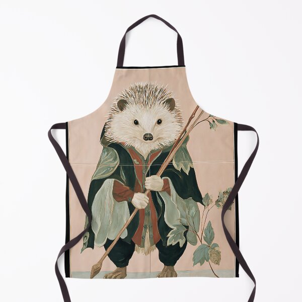 Item preview, Whimsical Cottagecore Hedgehog designed and sold by bapupa.