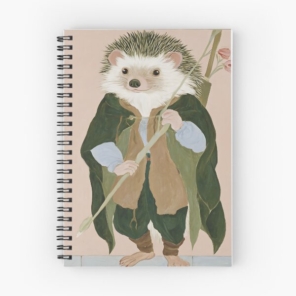 Item preview, Charming Cottagecore Hedgehog designed and sold by bapupa.