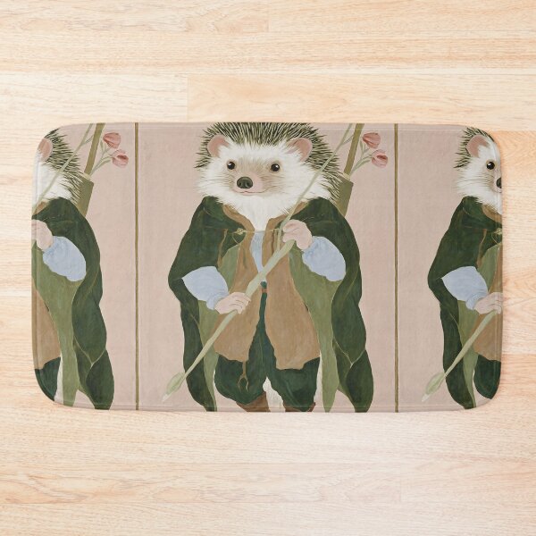 Item preview, Charming Cottagecore Hedgehog designed and sold by bapupa.