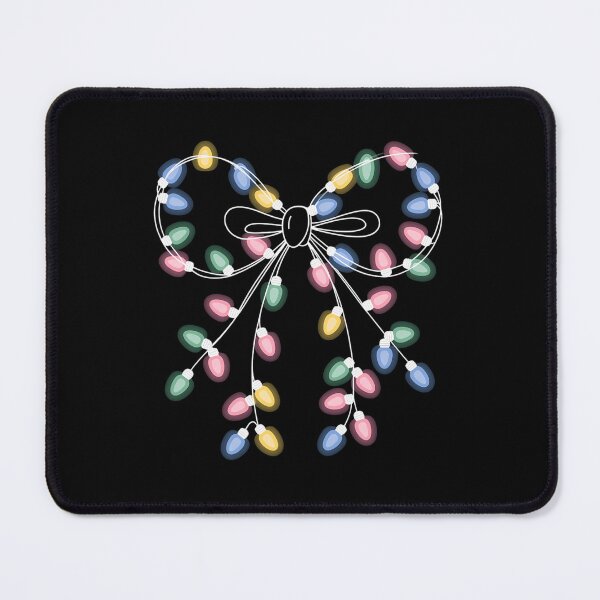 Item preview, Colorful Christmas Lights Coquette Bow Holiday designed and sold by ticlitule.