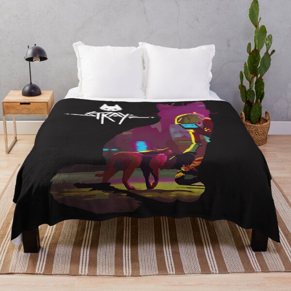 Item preview, Stray Game Cat City Art designed and sold by WestleyGrime.