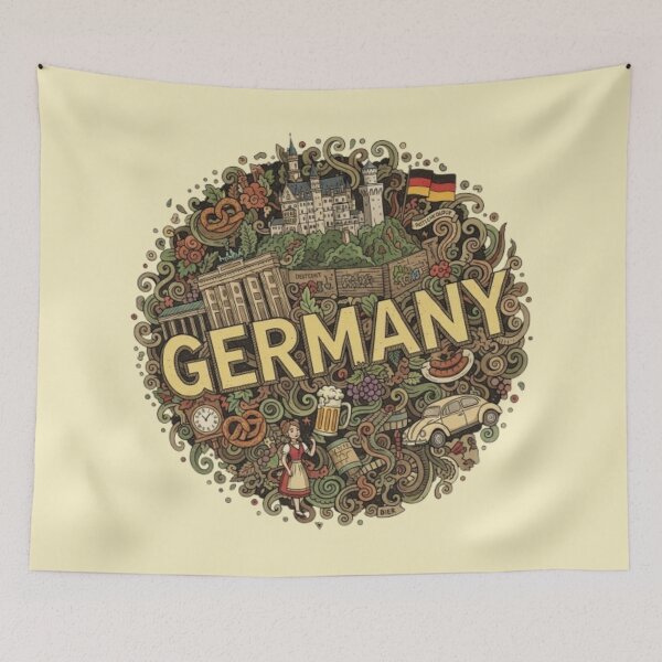 Item preview, Germany Landmarks designed and sold by Aise06.