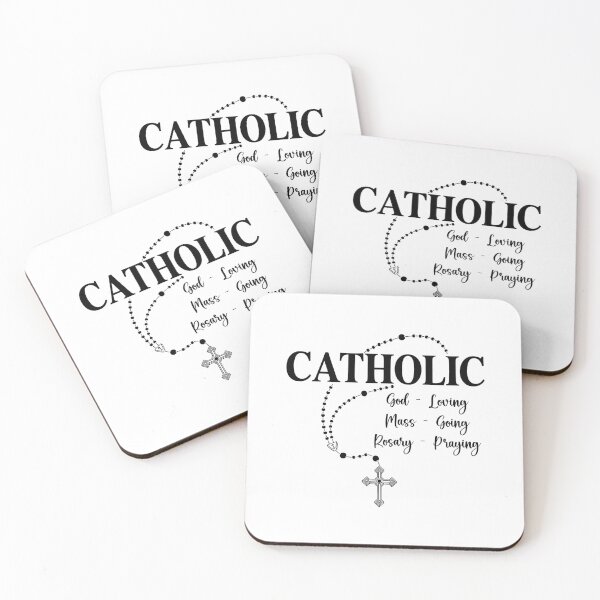 Item preview, Catholic Christian God-Loving Mass-Going Rosary-Praying designed and sold by KarimSoCute.