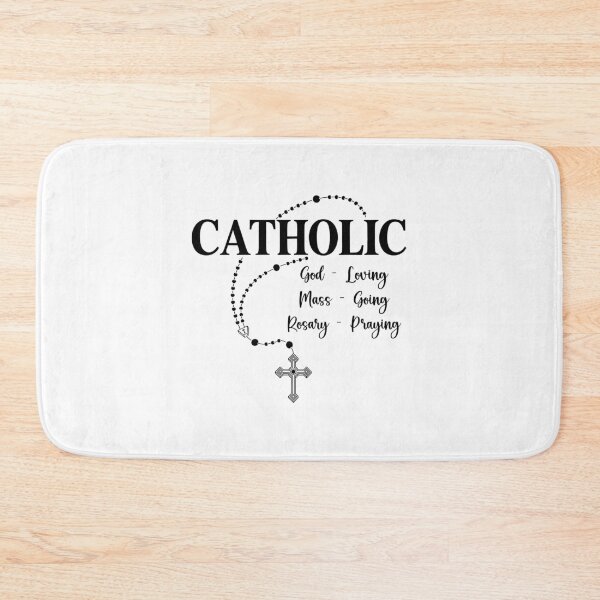 Item preview, Catholic Christian God-Loving Mass-Going Rosary-Praying designed and sold by KarimSoCute.