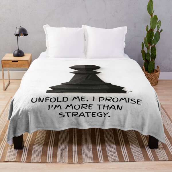 Item preview, Unfold Me. I Promise I’m More Than Strategy. (Variant) designed and sold by PawnShiftGoods.