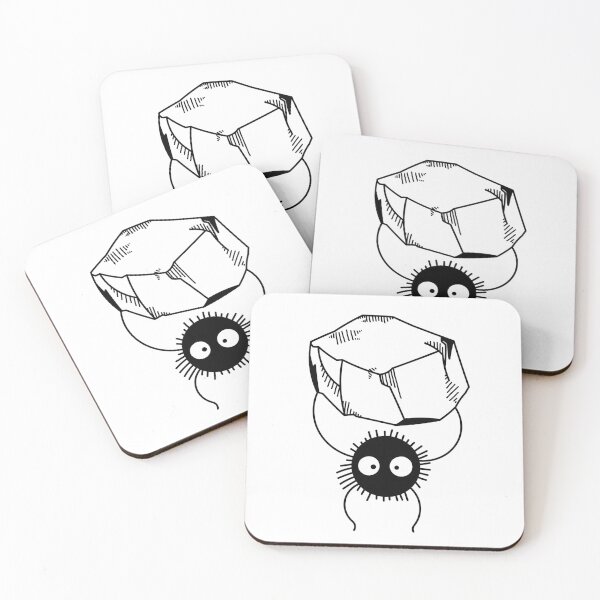 Item preview, soot sprites designed and sold by Kama black&white.