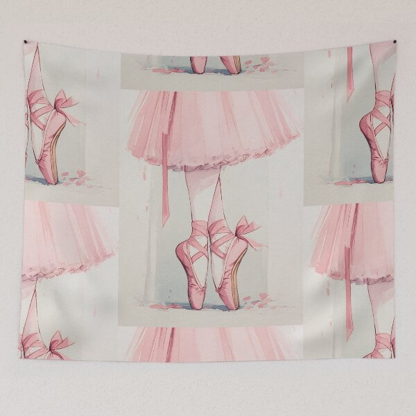 Item preview, The Whimsical Balletcore Coquette designed and sold by bapupa.
