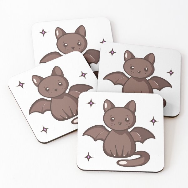 Item preview, Cute kawaii cat with wings, Fly cat with stars designed and sold by JuKoArt.