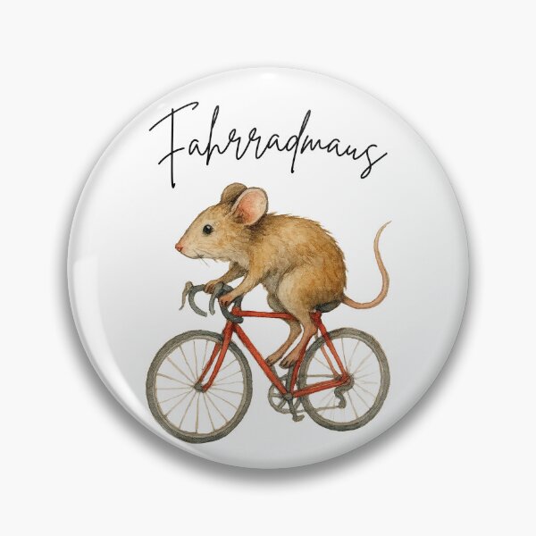 Item preview, Bicycle mouse mouse on racing bike cycling gift idea designed and sold by AlfeArts.