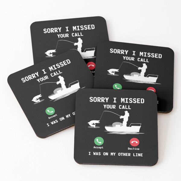 Item preview, Funny Fishing - Sorry Missed Your Call	 designed and sold by gizxlngv44.