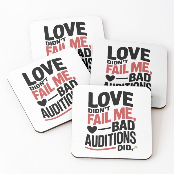 Item preview,  LOVE DIDN'T FAIL ME BAD AUDITIONS DID - REGENERATING ME AFFIRMATION T-SHIRT & MERCH designed and sold by RegeneratingMe.