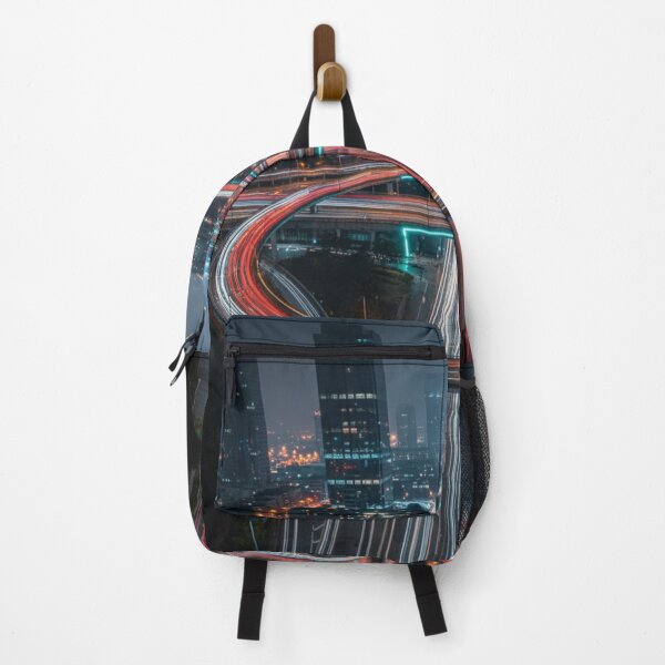 Item preview, City Night Flow: Light Trail Art designed and sold by tounm.