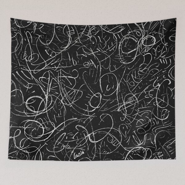Item preview, Chalkboard Scribble Loop Field 1 designed and sold by Tom-Johnson.