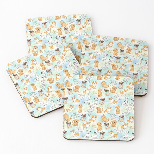 Item preview, Cute Dog Breeds Best Friend Forever Pattern designed and sold by VivianBKL.