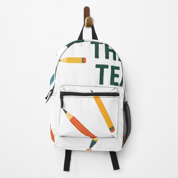 Item preview, Thanks Teach – Colourful Pencil Teacher Appreciation Design designed and sold by WhisperFrame.