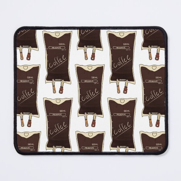 Item preview, Melbourne Batch Brew | IV Caffeine | Illustrated Latte Art designed and sold by .Stitch.Stab.Scroll.Social..