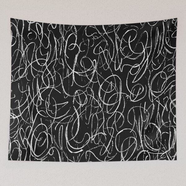 Item preview, Chalkboard Scribble Loop Field 2 designed and sold by Tom-Johnson.