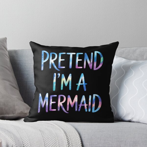 Item preview, Pretend I'm A Mermaid Lazy designed and sold by KarimSoCute.