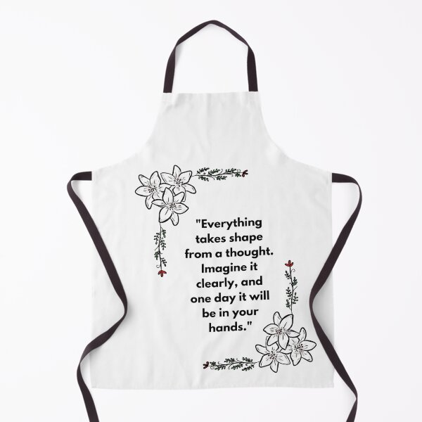 Item preview, Power of Thought – Motivational Floral Quote designed and sold by Nicola369.