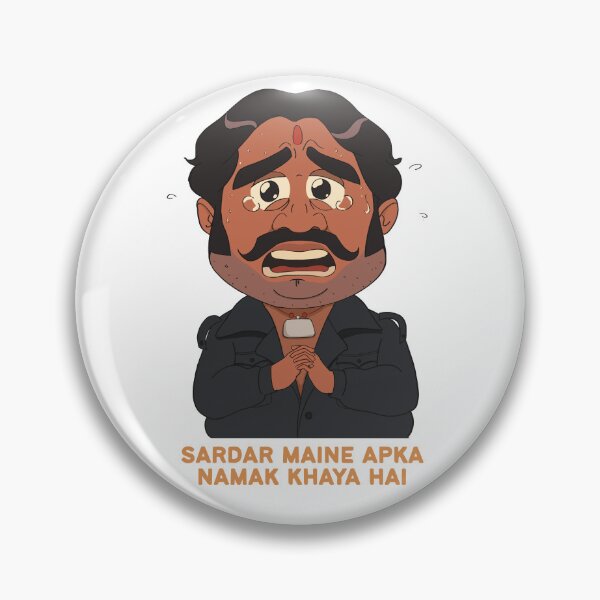 Item preview, Sardar Maine Aapka Namak Khaya Hai designed and sold by Inspired~Souls.