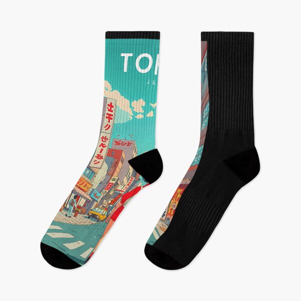 Item preview, 80S Anime Girl Exploring Tokyo designed and sold by Arthumith.