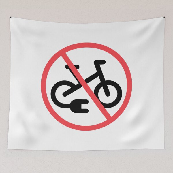 Item preview, E-Bikes Not Allowed 	 	 designed and sold by xquwqdtjpnm88.
