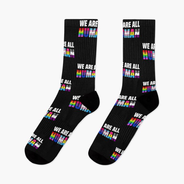 Item preview, WE ARE ALL HUMAN Flag LGBT Pride designed and sold by KarimSoCute.