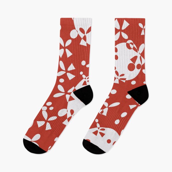Item preview, Christmas Bell Pattern Design - Red White Seamless Decoration designed and sold by Vac1.