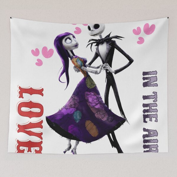 Item preview, Jack and Sally Love in the Air designed and sold by ArtisticDesignsbyLinda.